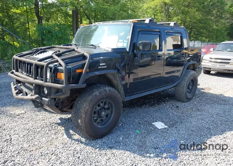 2005 Hummer H2 Sut из США, поврежденный, VIN 5GRGN22U25H130381